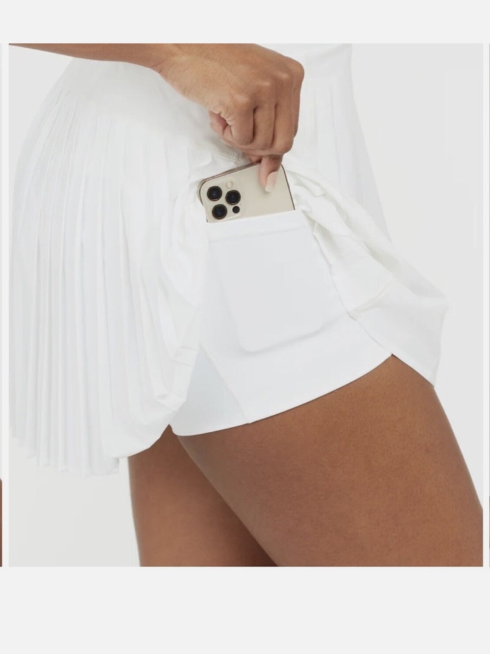 SPANX Get Moving Pleated Skort with Pocket